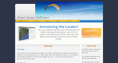 Desktop Screenshot of greatoceansoftware.com