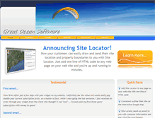 Tablet Screenshot of greatoceansoftware.com